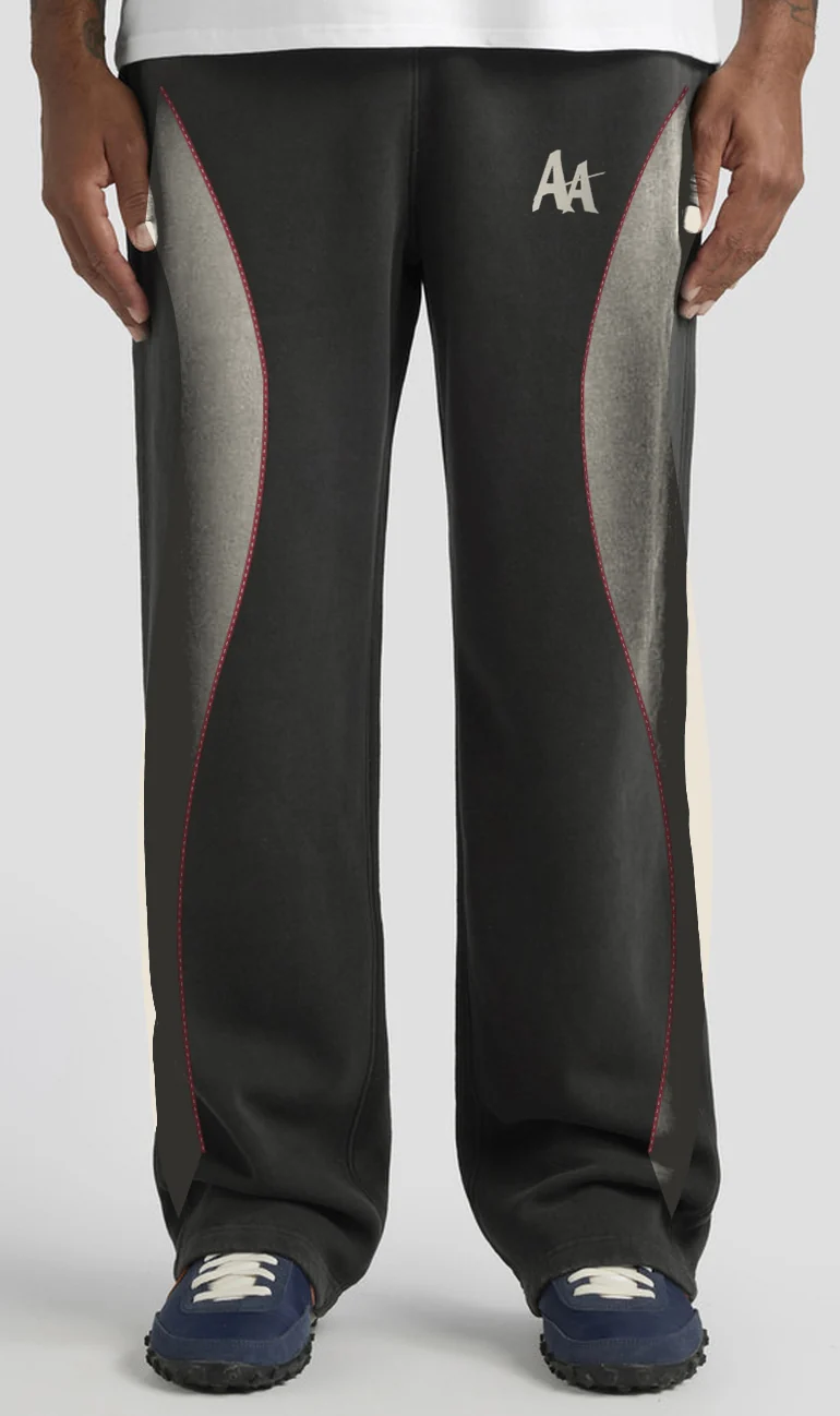 Curve Open-Hem Pants design preview